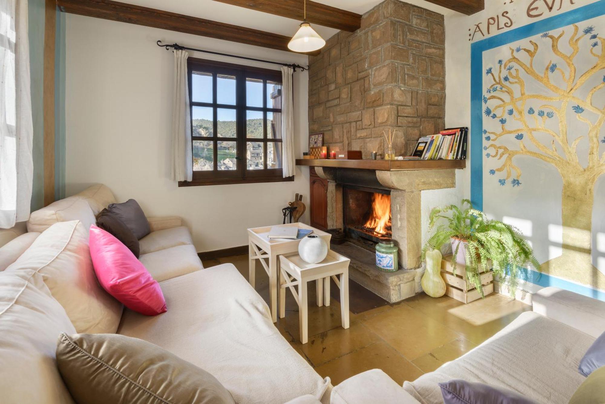 Santa Cruz de la Serós Hotel Rural El Mirador De Los Pirineos מראה חיצוני תמונה
