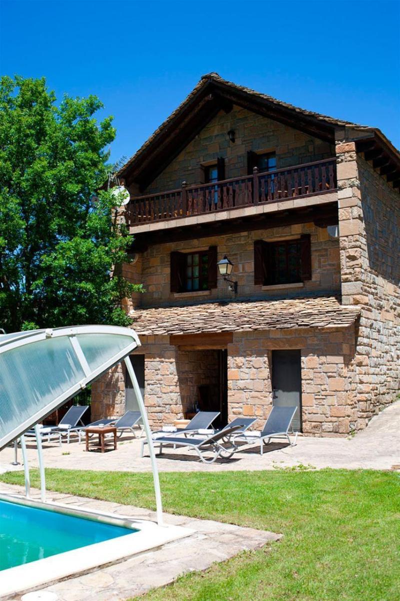 Santa Cruz de la Serós Hotel Rural El Mirador De Los Pirineos מראה חיצוני תמונה
